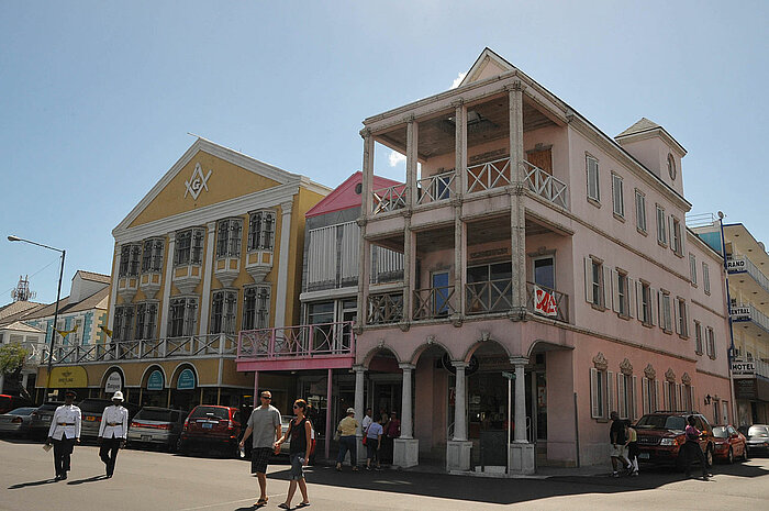 Bay Street in Nassau