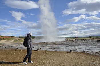 Geysir in Island