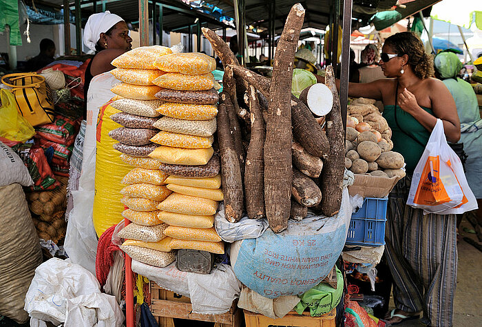 Markt in Praia