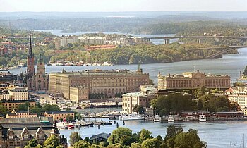 Stockholm mit dem königlichen Palast
