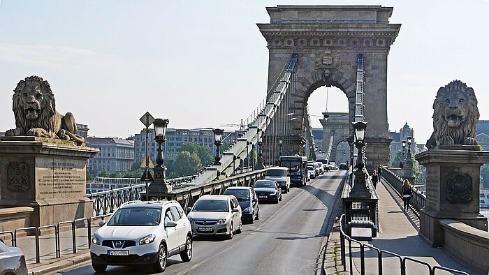 Stau in Budapest