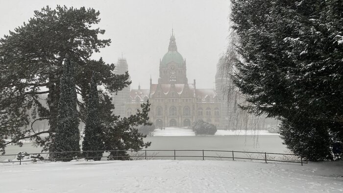 Hannover im Winter