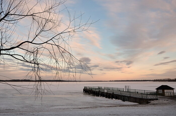 Winter in Lettland