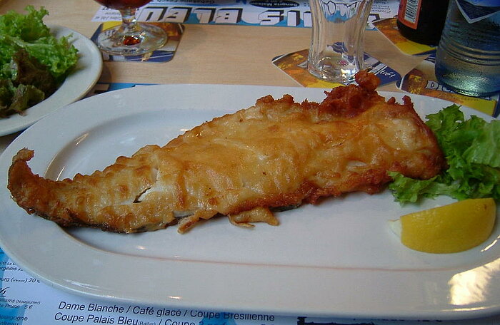 Backfisch auf der Schobermesse