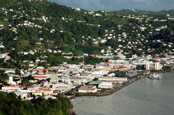 Kingstown, Hauptstadt von St. Vincent und die Grenadinen