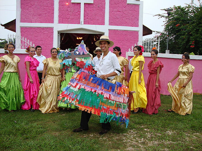 Baile del Caballito in San Francisco, Petén, Guatemala