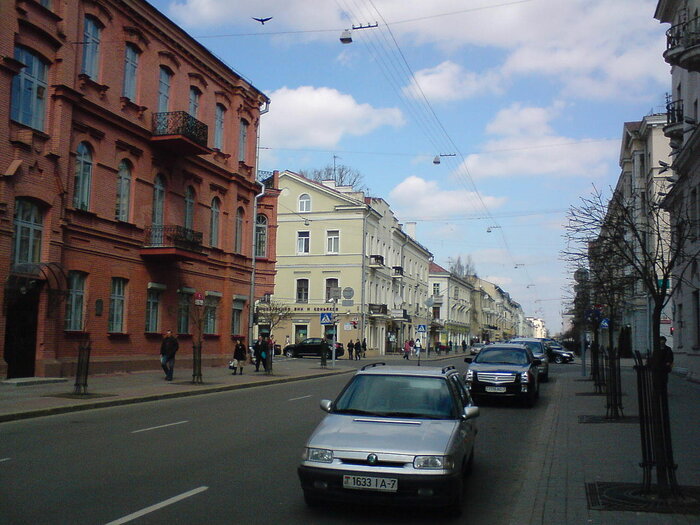 Straße in Minsk