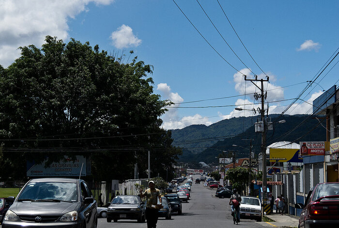 Straße in Costa Rica