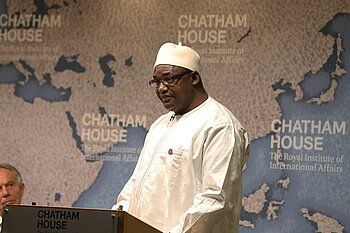 Gambia Präsident Adama Barrow 2018