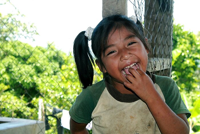 Mädchen aus Honduras