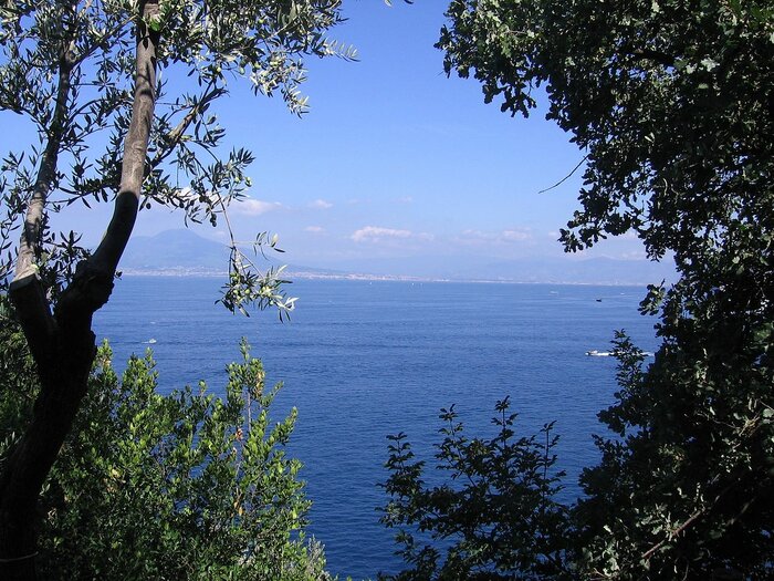 Blick über den Golf von Neapel