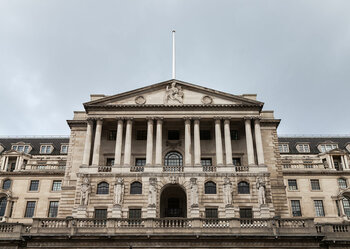 Gebäude der Bank of England in London