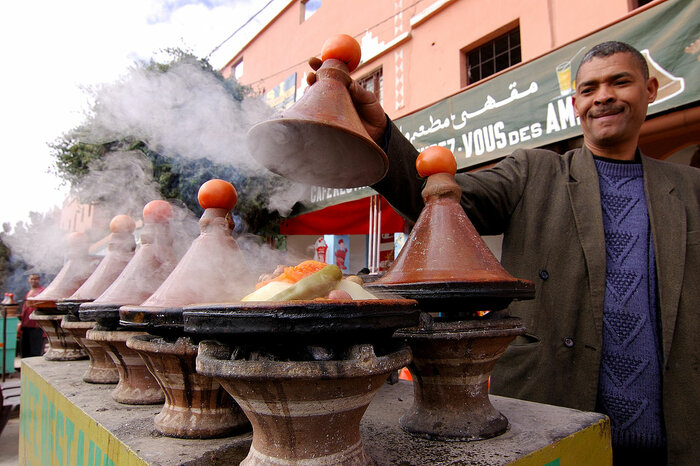 Kochen mit Tajine in Marokko