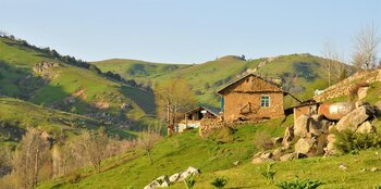 Haus auf dem Land in Usbekistan