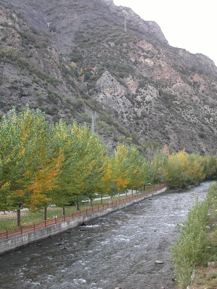 Fluss Valira in Andorra