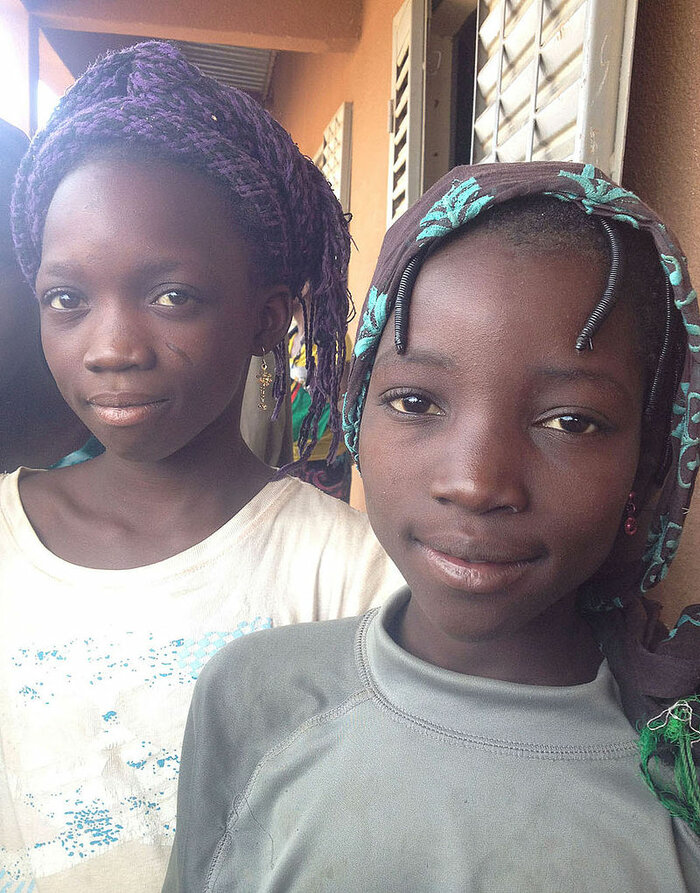 Mädchen aus Kononga, Burkina Faso