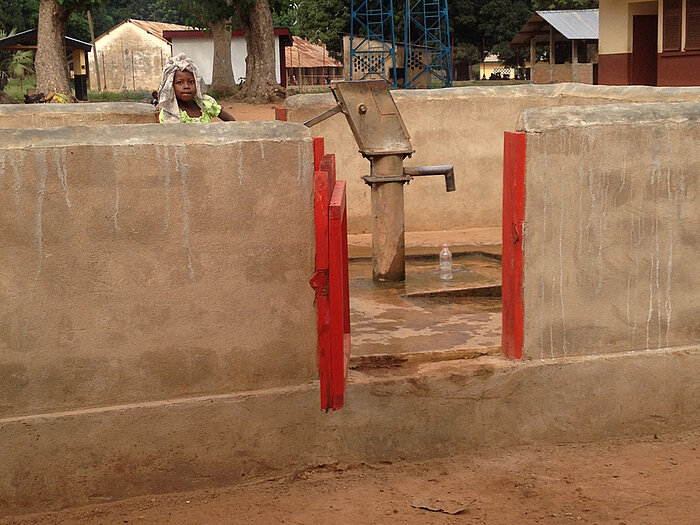 Brunnen in Kaga-Bandoro