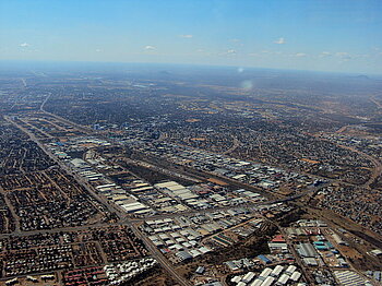 Hauptstadt Gaborone