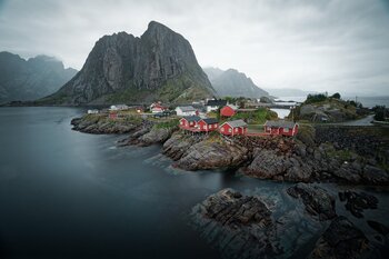 Hamnøy auf den Lofoten, Norwegen