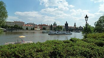 Moldau in Prag