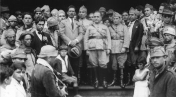 Getúlio Dornelles Vargas während der Revolution von 1930 Brasilien Revolution