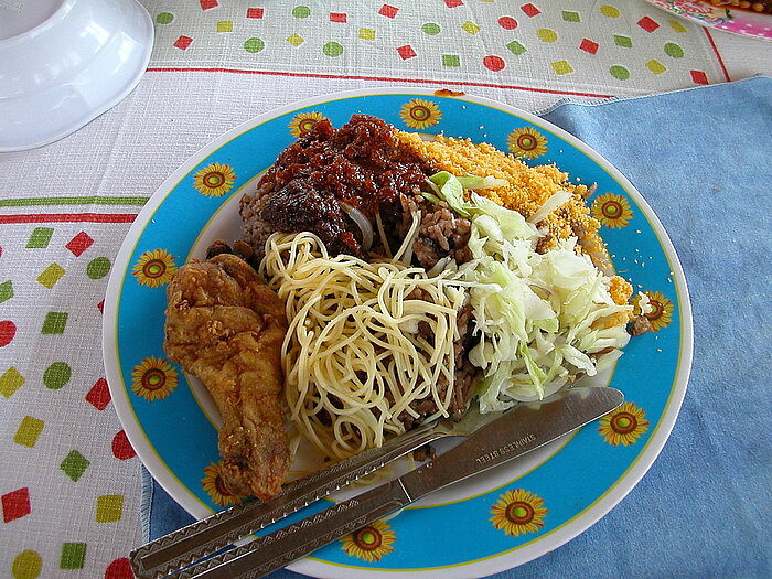 Waakye aus Ghana