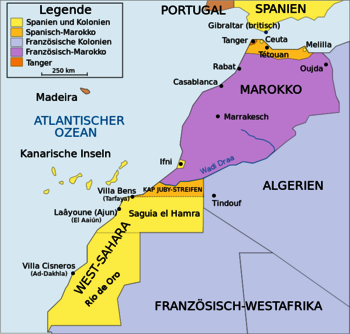 Französisch- und Spanisch-Marokko (1912)