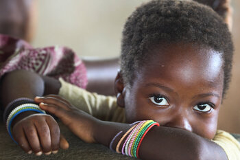 Kind aus Sierra Leone