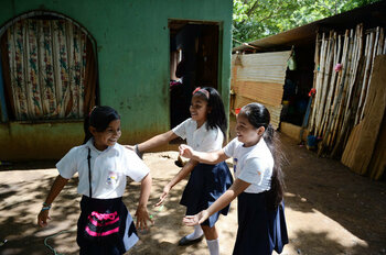 Schulkinder aus Nicaragua
