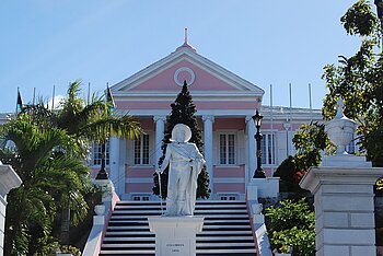 Regierungsgebäude in Nasau