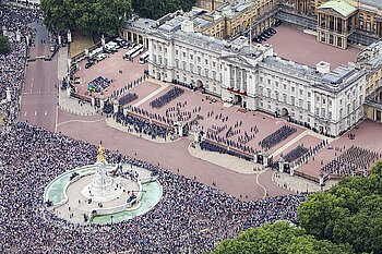 Buckingham Palace von oben