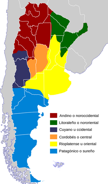 Sprache in Argentinien