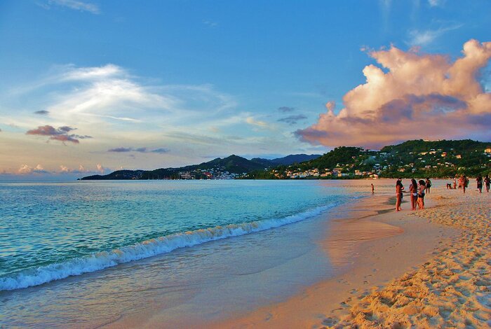 Strand in St. George's, Grenada