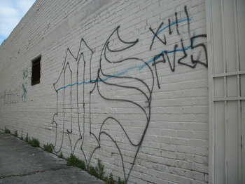 Graffiti der Mara Salvatrucha