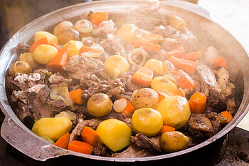 Mongolisches Essen
