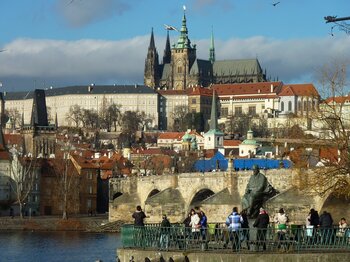 Prager Burg in der Hauptstadt Tschechiens