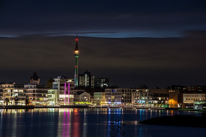 Dortmund bei Nacht