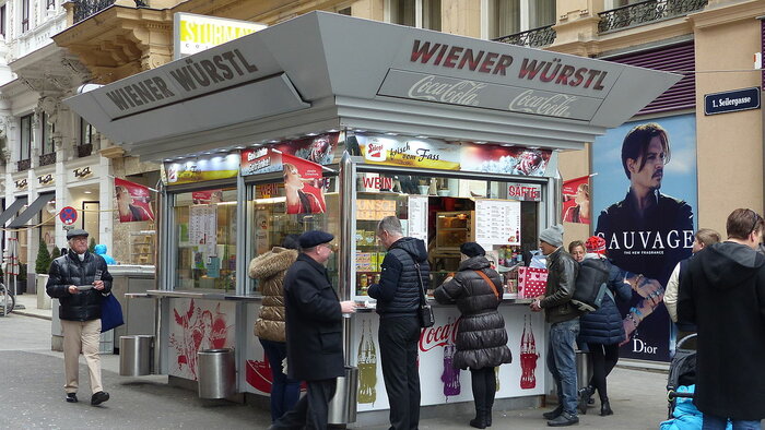 Würstelstand in Wien