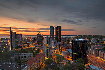 Tallinn bei Nacht