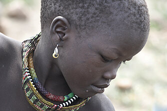 Mädchen, Südsudan