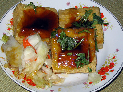 Stinkender Tofu