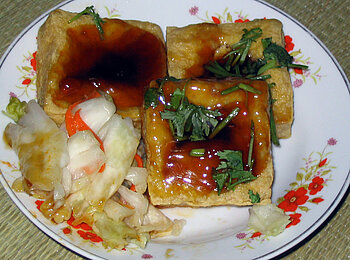 Stinkender Tofu