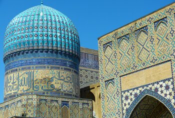 Moschee in Samarkand (Usbekistan)