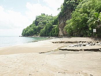 Strand auf St. Lucia