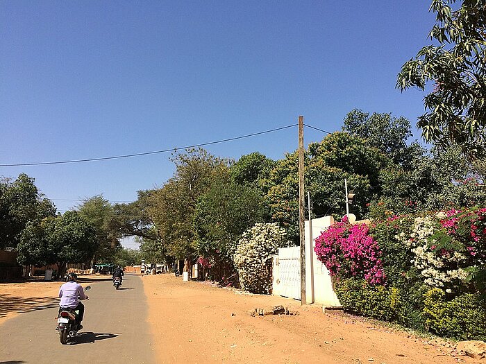 Rue des Lacs in Niamey