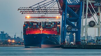 Containerterminal Hafen Hamburg