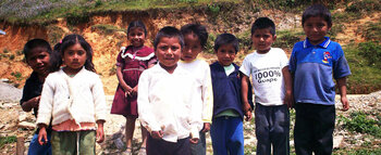 Kinder vom Volk der Mazateken