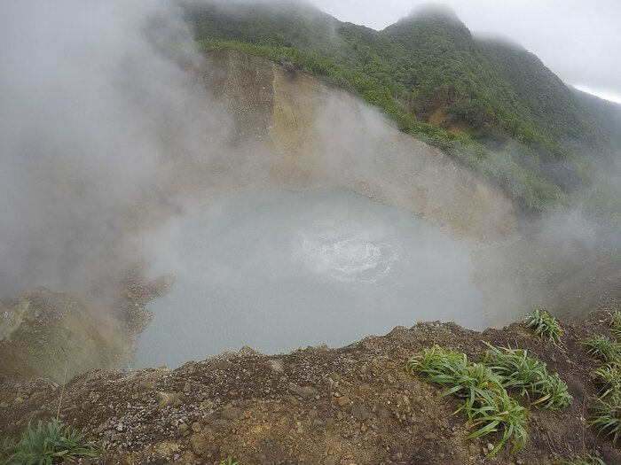 Thermalquelle Boiling Lake