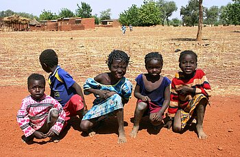 Kinder in Burkina Faso