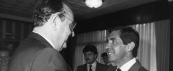 Präsident Óscar Arias Sánchez